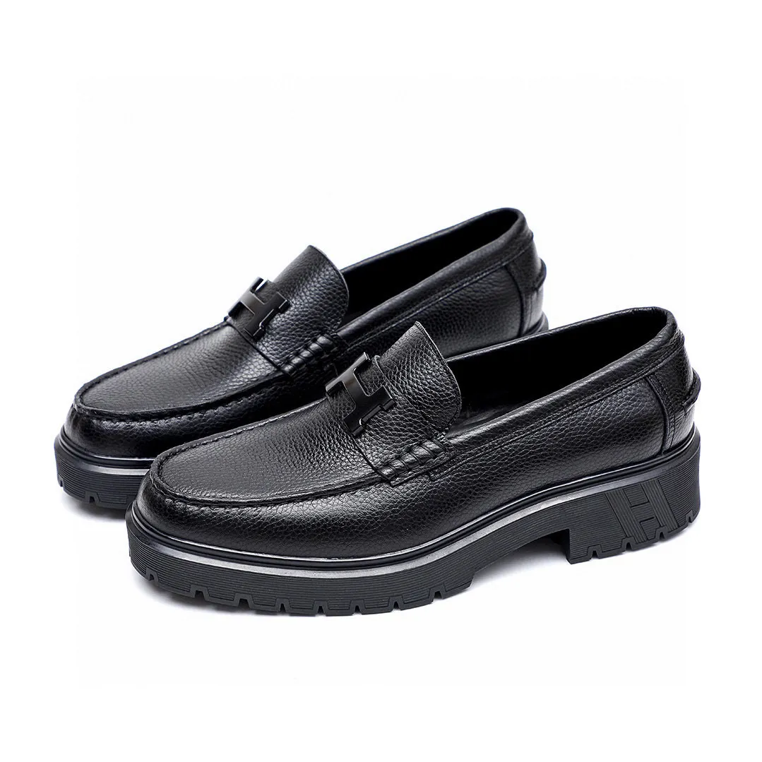 Men's shoes 💰680 💐[HERMES] popular men's shoes counter original items! The world's top brands...Luxury quality...//Fashion and high-end footwear 👍💪🏻...give you a low-key luxury comfort experience👍. The upper is made of pure Italian-imported original top-layer pebbled cowhide. Sweat-absorbent cowhide leather lining. Comfortable and breathable. The original rubber-plastic flower foam light outsole is high-end and classy. Luxurious and noble!! .. OEM factory shipment [Hug] stall.. Original plate. Welcome to taste..39-45 (38.45.46🉑️Customized)